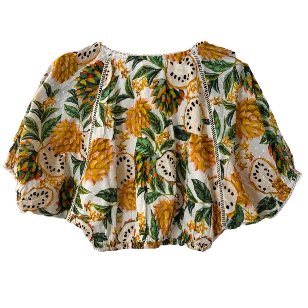 NWOT FARM Rio Biriba Crop Top - Picture 3 of 6